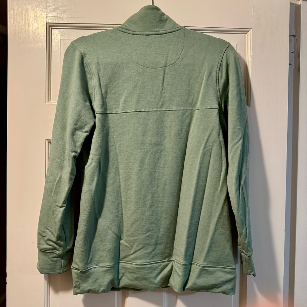WOOLX Charlie Pullover in Mint Green - Picture 6 of 6